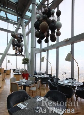 Sixty, один из самых высоких ресторанов в Европе, Пресненская набережная, 12, 62 этаж, Башня Запад