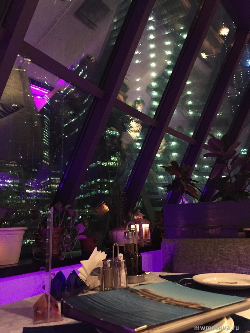Dream city, панорамный ресторан, Краснопресненская набережная, 16 ст1, 3 этаж