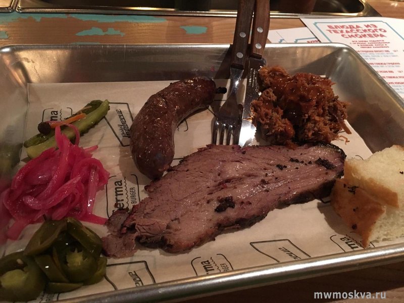 Brisket BBQ, ресторан американской и европейской кухни, Смоленский бульвар, 15, 1 этаж