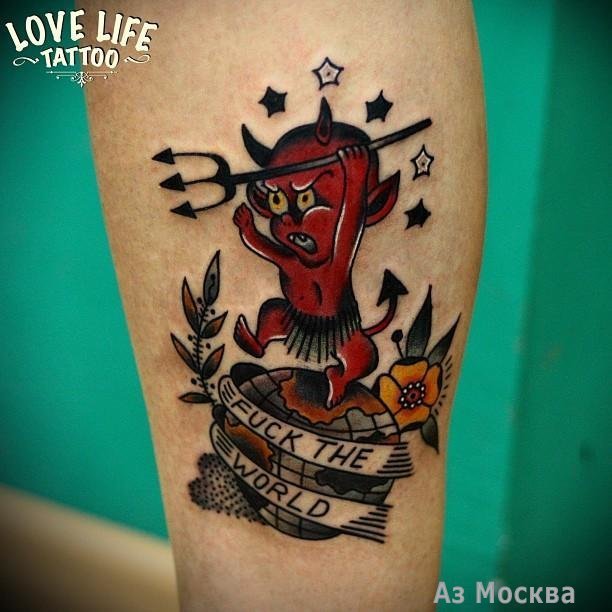 Love life tattoo, тату-салон, Колпачный переулок, 6 ст4, 1 этаж