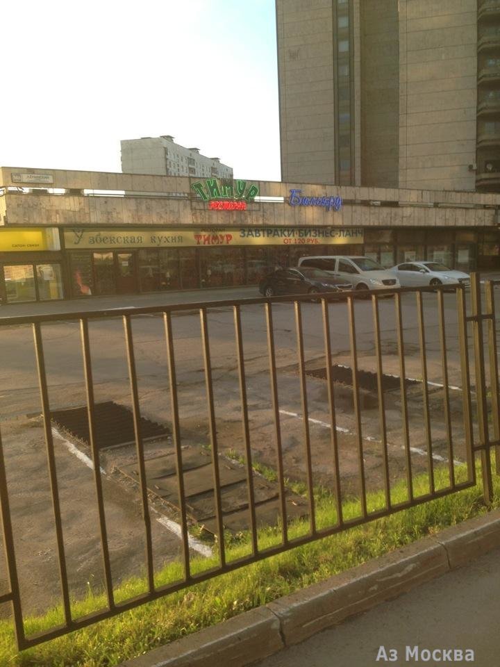 Тимур, ресторан-бильярдная, Ленинский проспект, 146, 1 этаж