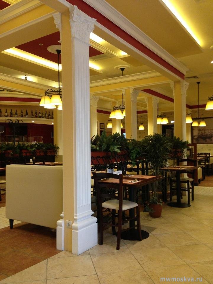 IL Патио, сеть семейных итальянских ресторанов, Савёлкинский проезд, 4 (1 этаж)