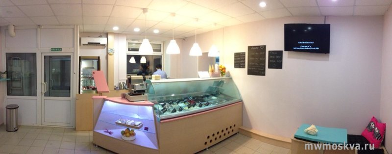 Джелатерия Amore, кафе-мороженое, Вернадского проспект, 11 (1 этаж)