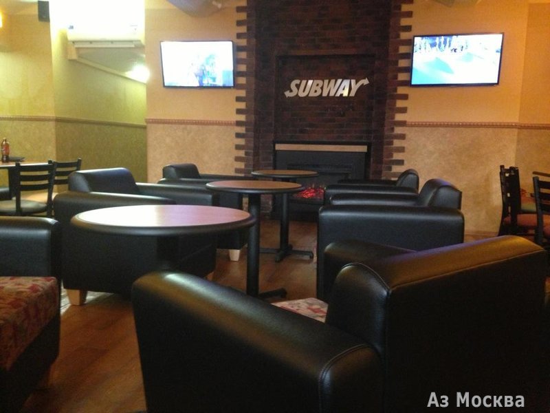 Subway, сеть кафе быстрого питания, Никольская, 17 ст1 (цокольный этаж)