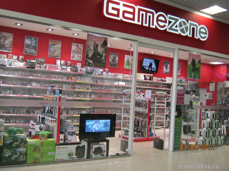 Gamezone, сеть магазинов игровых приставок и дисков, Снежная, 27 (3 этаж)