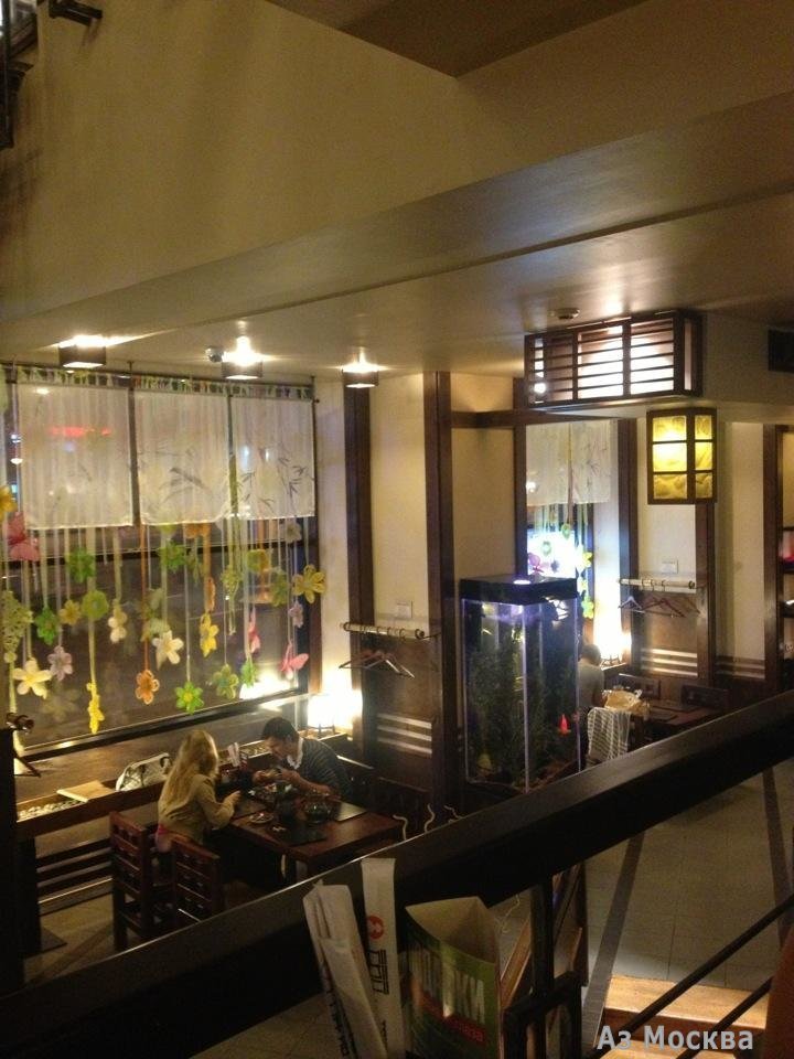 Якитория, японский ресторан, Тверская улица, 6 ст1, 1, 2 этаж