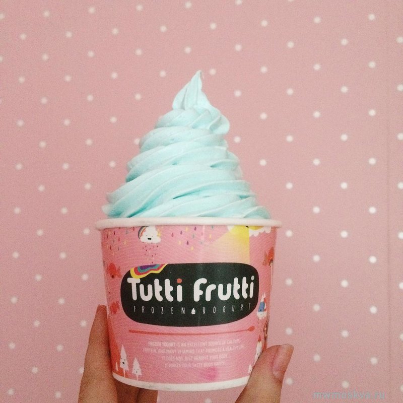 Tutti Frutti, сеть йогурт-баров, Энтузиастов шоссе, 12 к2 (1 этаж)