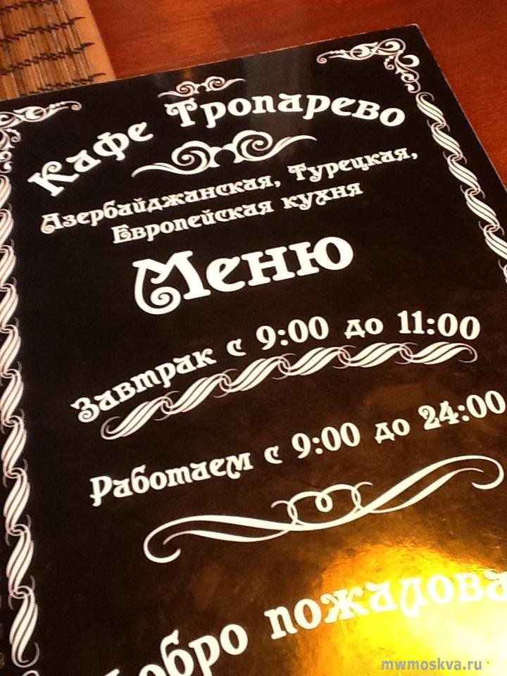 Тропарево, кафе, Вернадского проспект, вл86а ст3