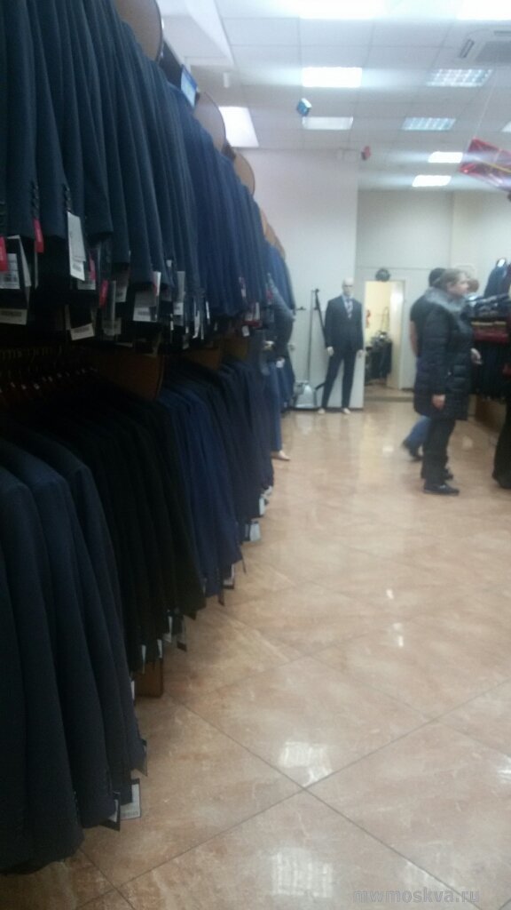 Сударь, магазин мужской одежды, Кутузовский проспект, 71, 1 этаж