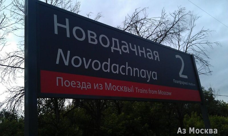 Новодачная, железнодорожная станция, Московское шоссе, 16