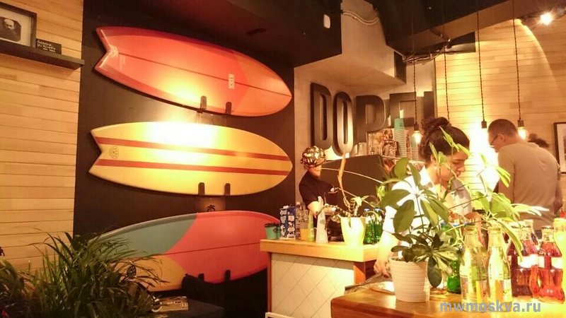 Surf coffee x G-spot, кофейня, улица Мясницкая, 16, 1 этаж