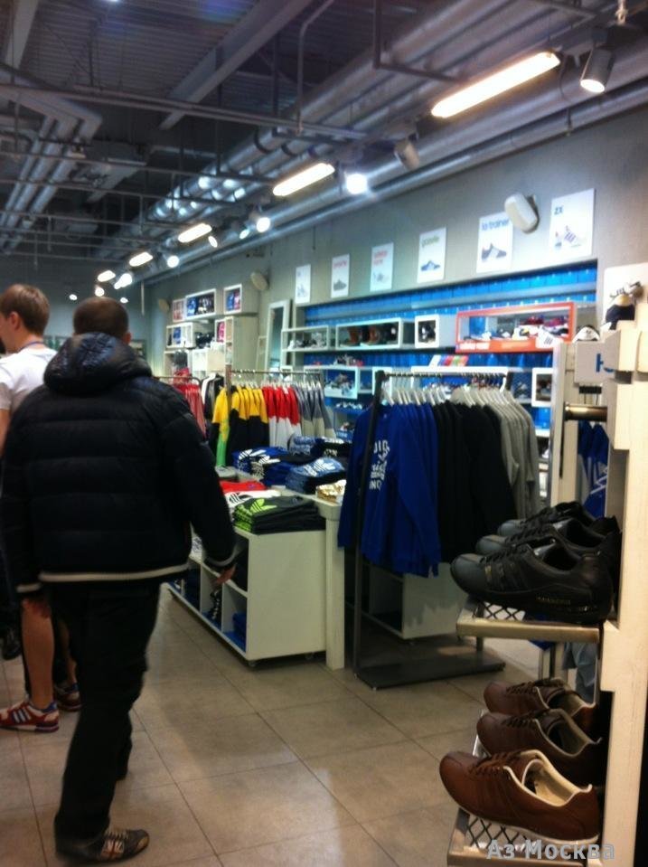 Adidas, фирменный магазин, Мичуринский проспект, Олимпийская деревня, 3 к1, 3 этаж