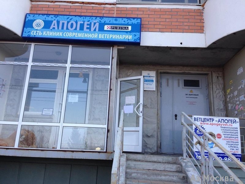 Апогей, ветеринарная клиника, микрорайон Школьный, к7, 1 этаж