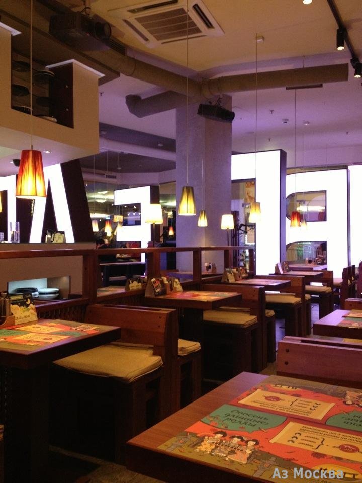 Две палочки, сеть японских ресторанов, Земляной Вал, 33 (3 этаж)