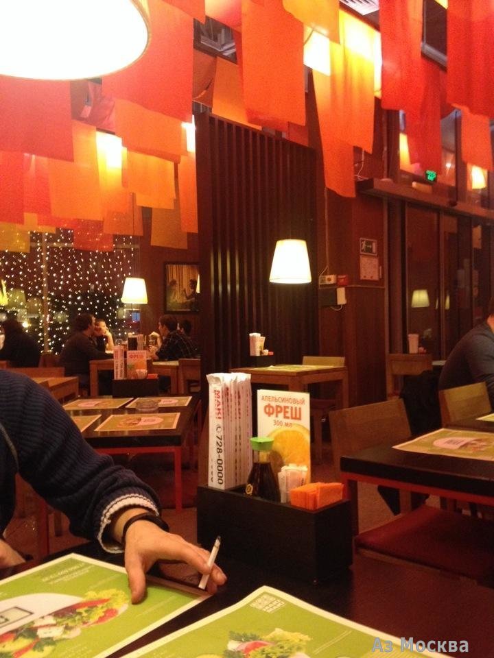 Maki Maki, сеть ресторанов японской кухни, Снежная, 27 (1 этаж)