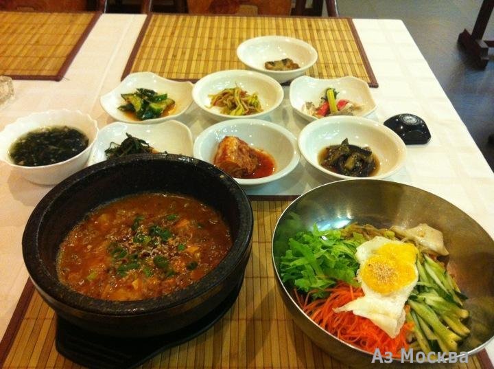 Сеул, ресторан южнокорейской кухни, Косыгина, вл15