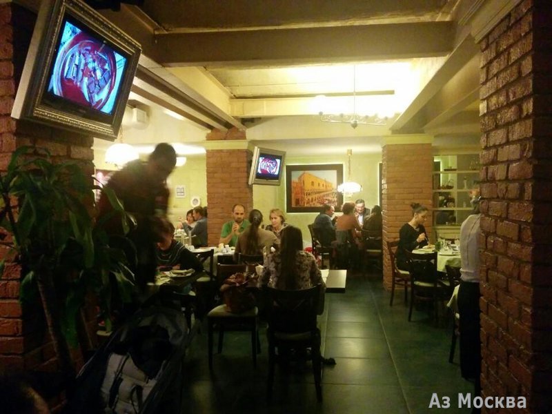 Da Pino, сеть итальянских ресторанов, Большая Бронная, 23 (цокольный этаж)
