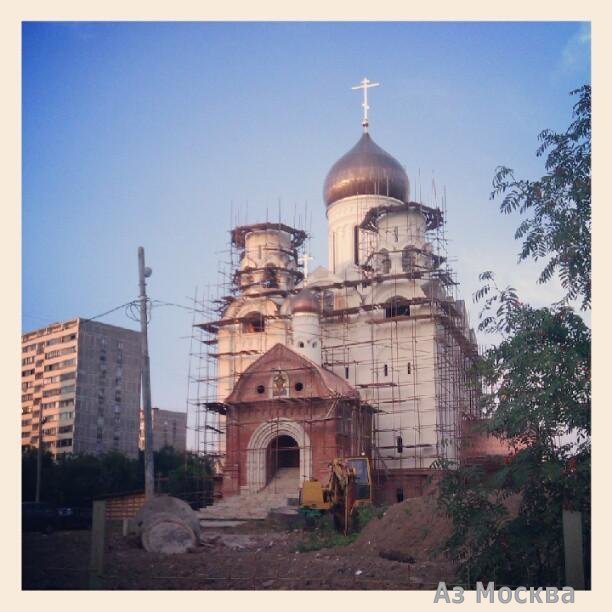 Москва храм Серафима Саровского в Раеве