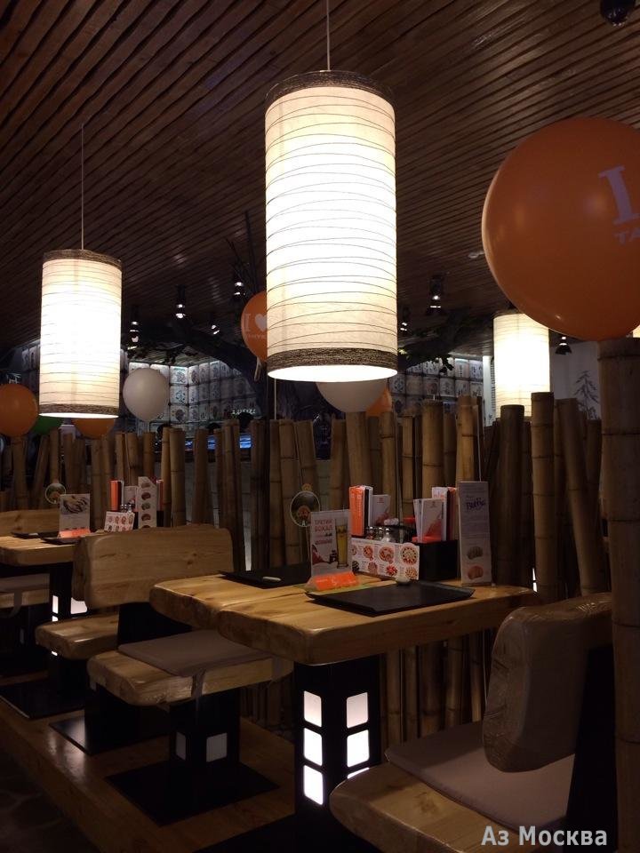 Тануки, сеть японских ресторанов, улица Новая, 3, 1 этаж