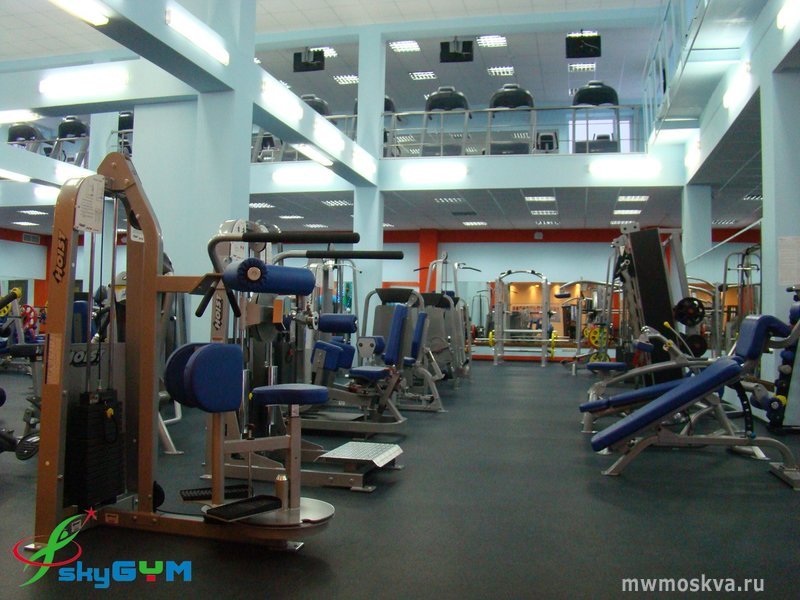 SkyGym, фитнес-клуб, Собина площадь, 1 к4, 2 этаж, левое крыло