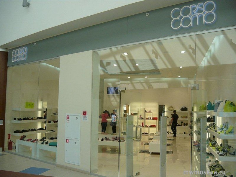 Corsocomo, сеть обувных магазинов, Каширское шоссе, 14 (1 этаж)