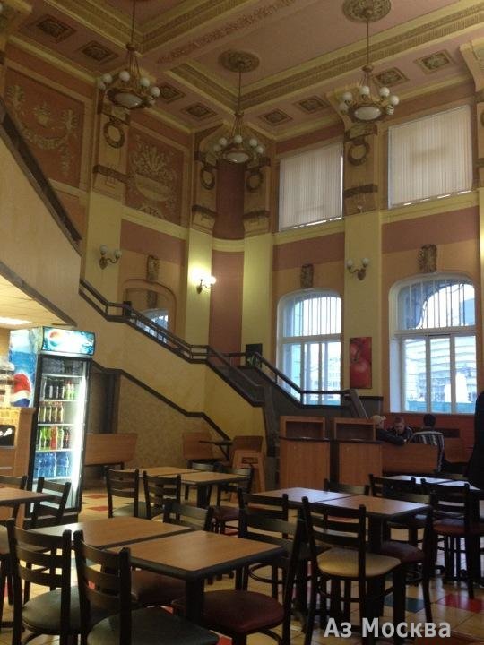 Subway, сеть кафе быстрого питания, Тверская Застава площадь, 7 (1 этаж)