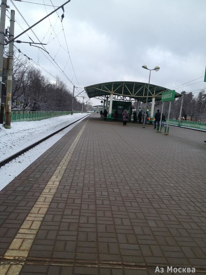 Ильинская, железнодорожная станция, Праволинейная, вл2