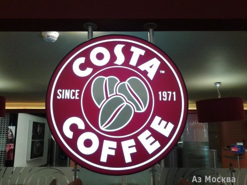 Costa Coffee, сеть кофеен, Шереметьево аэропорт, терминал D (1 этаж)