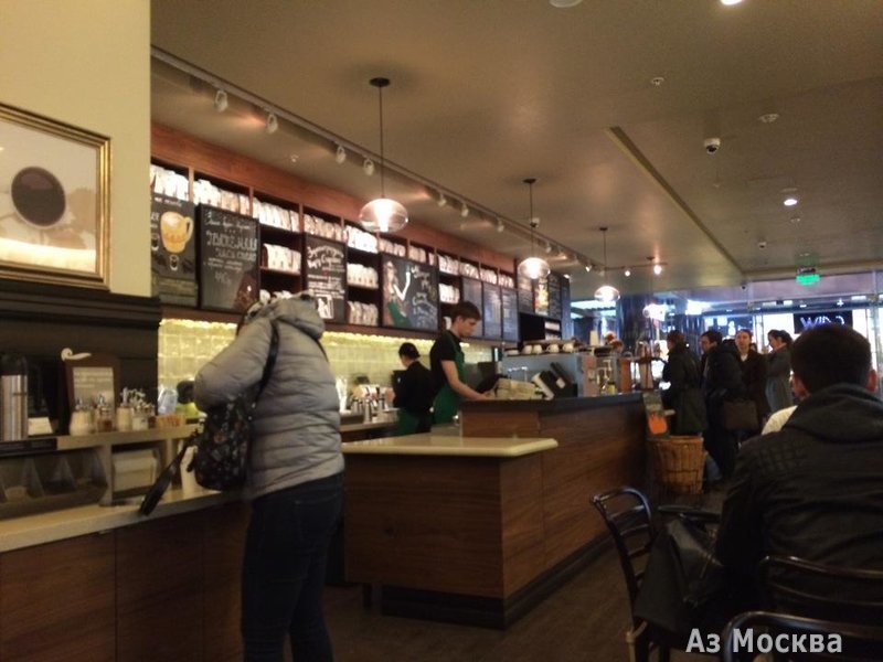Starbucks, сеть кофеен, Охотный Ряд, 2 (1 этаж)