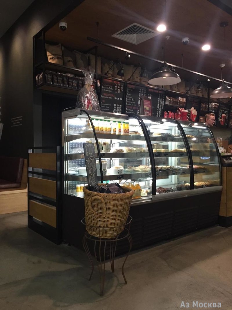Starbucks, сеть кофеен, Каширское шоссе, 14 (1 этаж)