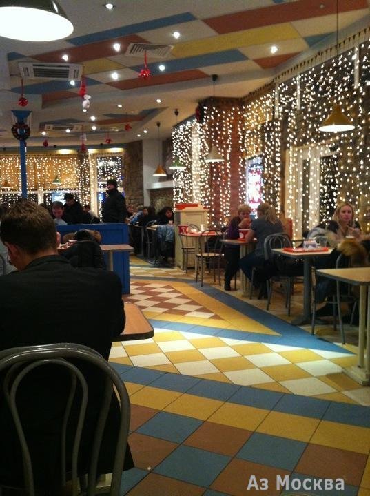 Rostics, ресторан быстрого обслуживания, Волгоградский проспект, 119а, 2 этаж