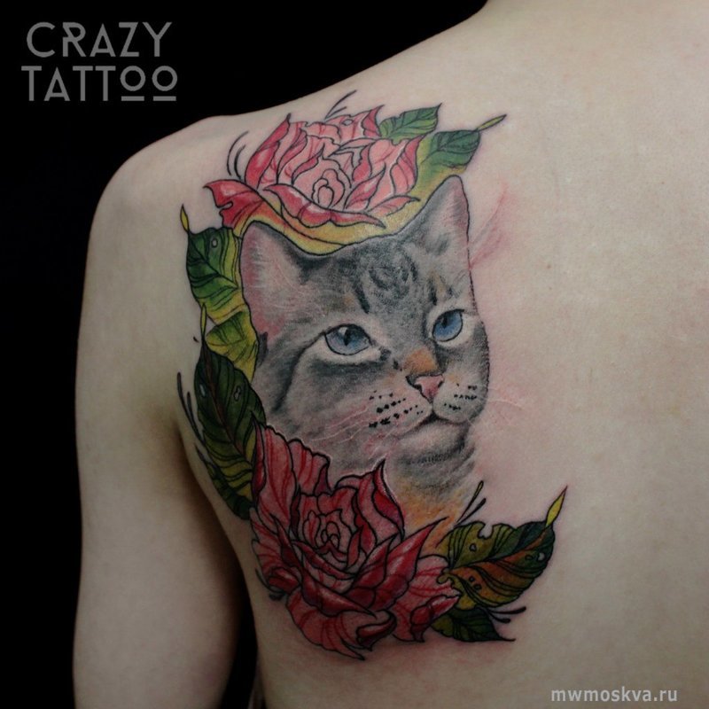 Crazy tattoo, тату-студия, улица Руставели, 19