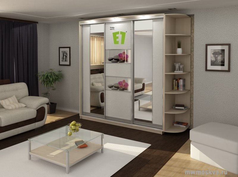 Е1, сеть мебельных салонов шкафов-купе, МКАД 47 км, ст21 (2 этаж; центр Ярмарка Мебели)