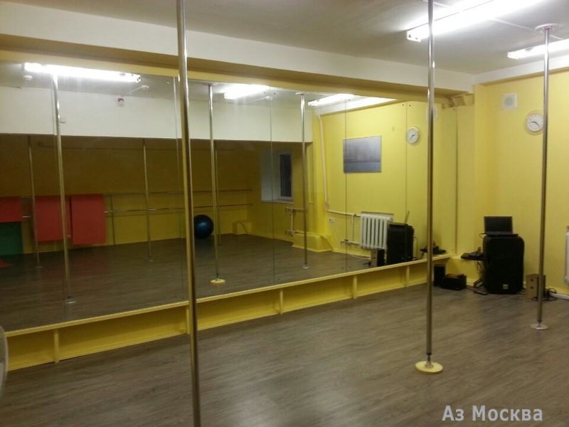 Танцемания, студия танцев и фитнеса, улица Зорге, 6 к3, цокольный этаж